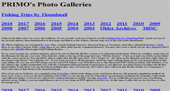 Desktop Screenshot of gallery.primofish.com